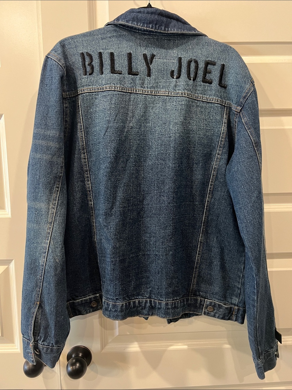 Billy Joel Concert Jean Jacket Sz L - Picture 6 of 6
